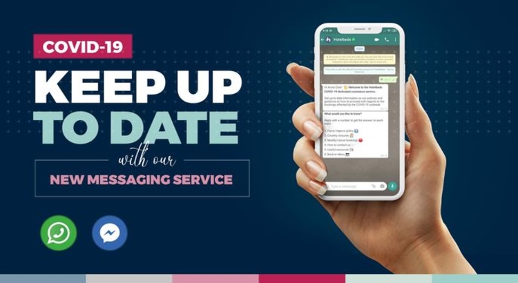 Hotelbeds Convid-19 Messenger Foto Hotelbeds